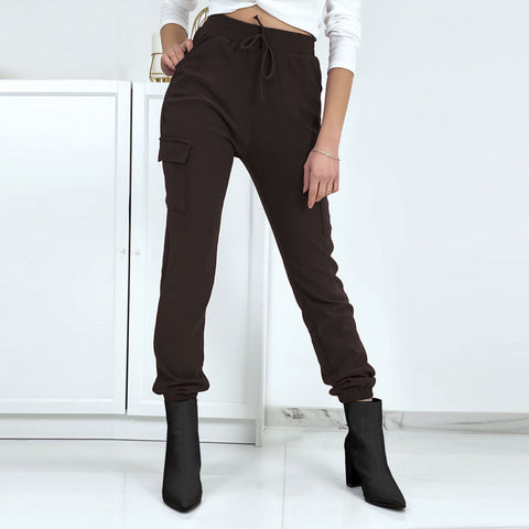 (478/479) Stretchy Cargo Pocket Trousers