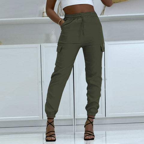 (478/479) Stretchy Cargo Pocket Trousers