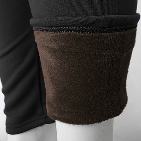 (99897) Plus Size Fur Lined Leggings