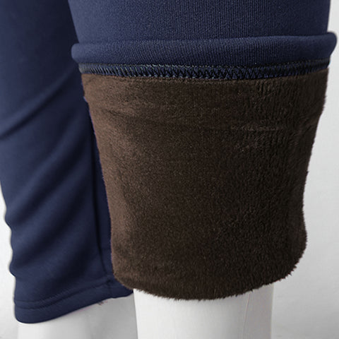 (99897) Plus Size Fur Lined Leggings
