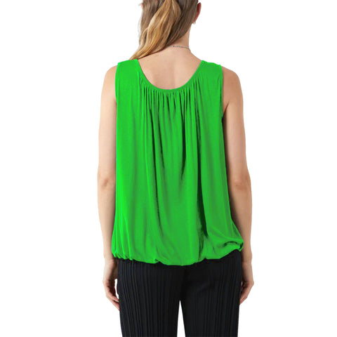 Anna Necklace Ruched Neck Vest