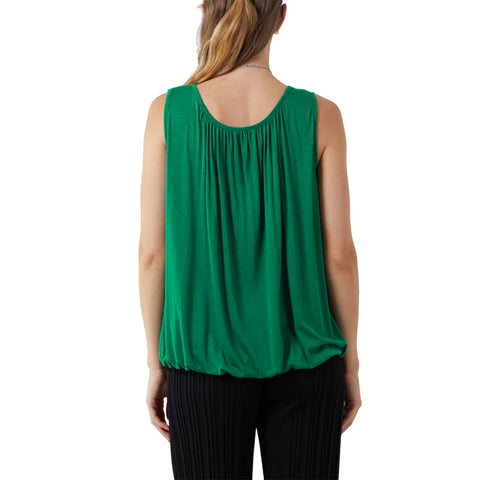Anna Necklace Ruched Neck Vest