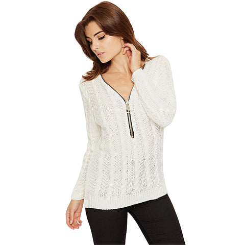 Zip Neck Jumper