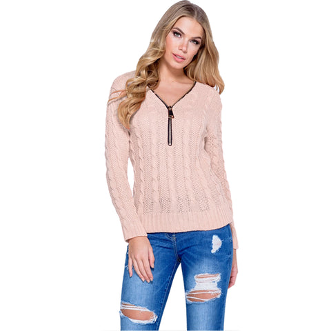 Zip Neck Jumper