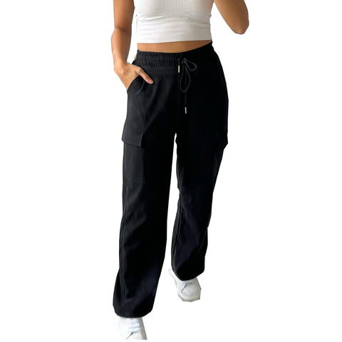 (HL-1099) Flared Combat Trousers