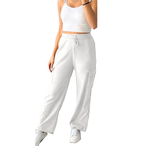 (HL-1099) Flared Combat Trousers