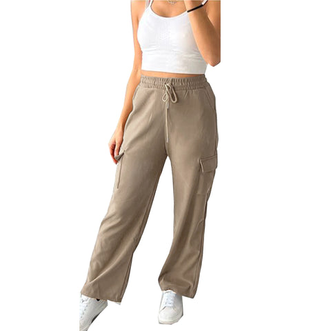 (HL-1099) Flared Combat Trousers
