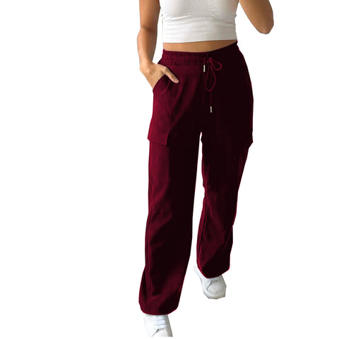 (HL-1099) Flared Combat Trousers