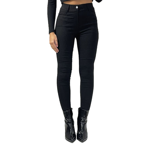 LADIES BLACK STRETCH JEANS WOMENS VARIOUS BOOTLEG SKINNY LEG SLIM FIT JEAN PANTS