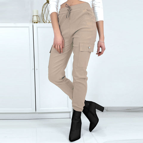 (478/479) Stretchy Cargo Pocket Trousers