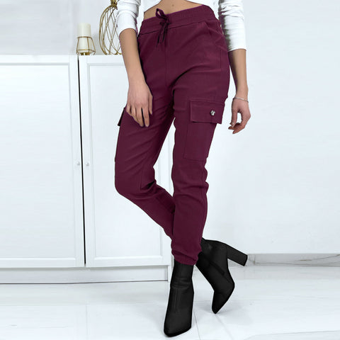 (478/479) Stretchy Cargo Pocket Trousers