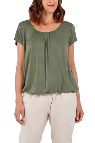 NEW LADIES PLUS SIZE SCOOP NECK STRETCHY JERSEY TOP WOMENS T-SHIRT GYPSY 12-20