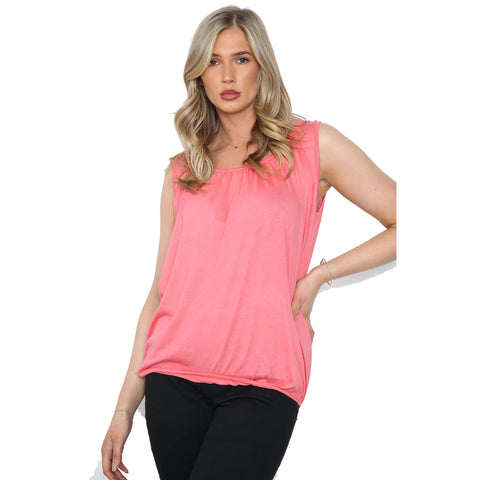 Nadia Ruched Neck Vest