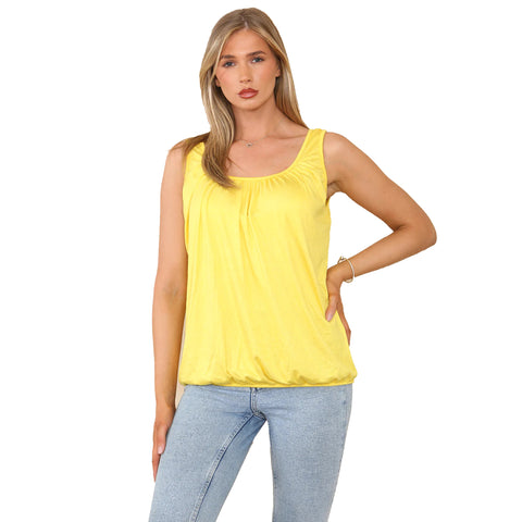 Nadia Ruched Neck Vest