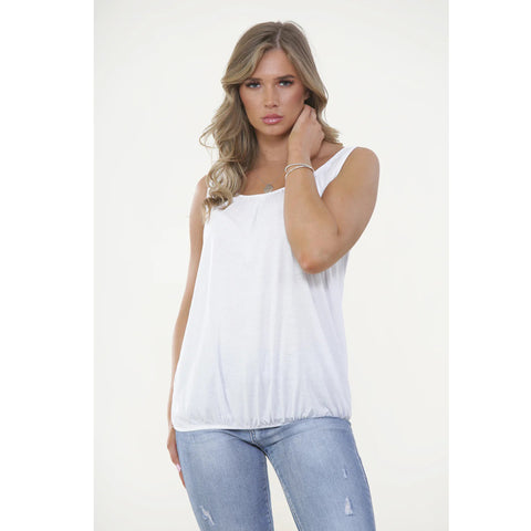 Nadia Ruched Neck Vest