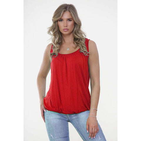 Nadia Ruched Neck Vest
