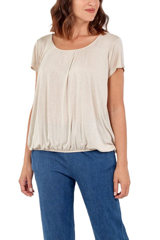 NEW LADIES PLUS SIZE SCOOP NECK STRETCHY JERSEY TOP WOMENS T-SHIRT GYPSY 12-20