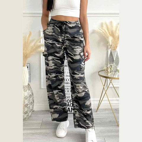 (HL-75) Camouflage Cargo Trousers