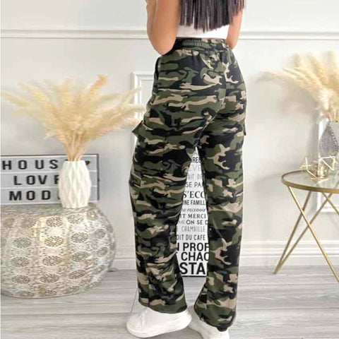 (HL-75) Camouflage Cargo Trousers