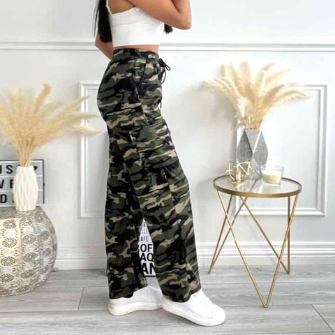 (HL-75) Camouflage Cargo Trousers