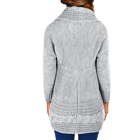 Chunky Cable Knit Cardigan
