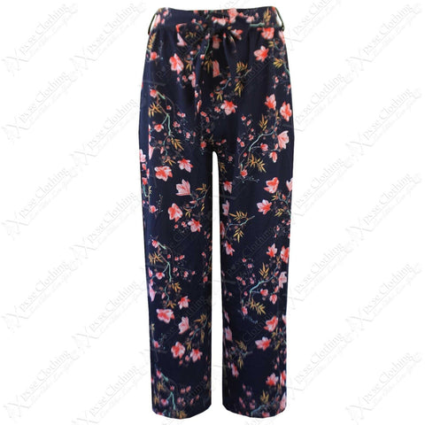 Wide Leg Printed Culottes
