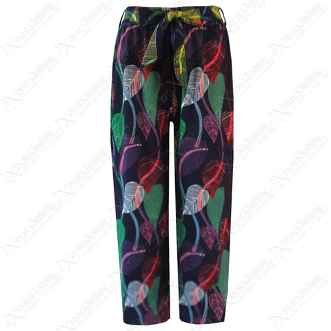Wide Leg Printed Culottes