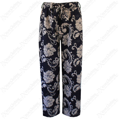 Wide Leg Printed Culottes