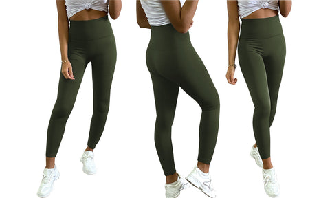 Plus Size Thermal Fleece Leggings