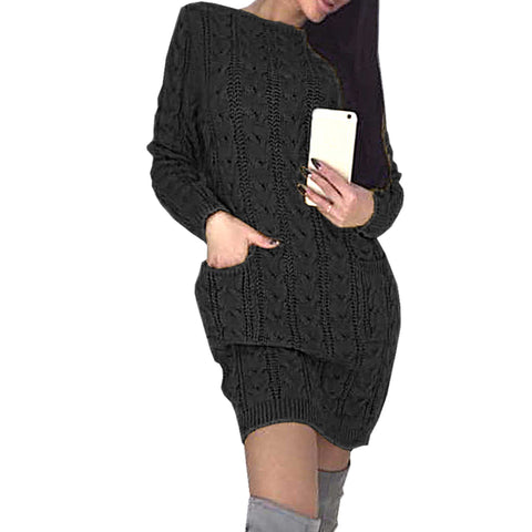 Pocket Jumper Dress