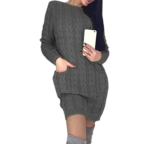 Pocket Jumper Dress
