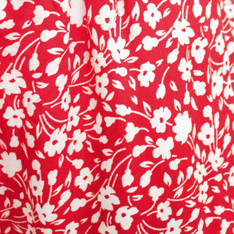 Pom-Pom Printed Cotton Shorts